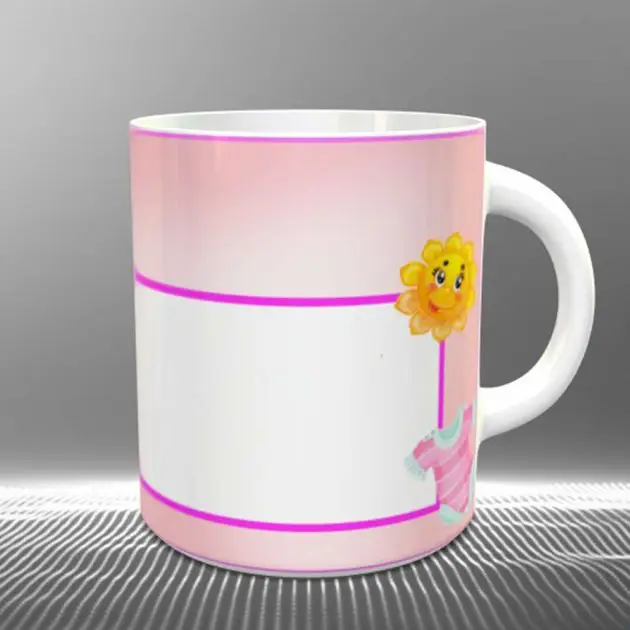 Personalized Baby Girl Mug Custom Baby Girl Mug Gift Gifts Engraving