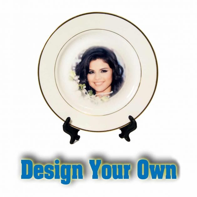Personalized Decorative Plate. Ceramic Photo Plate