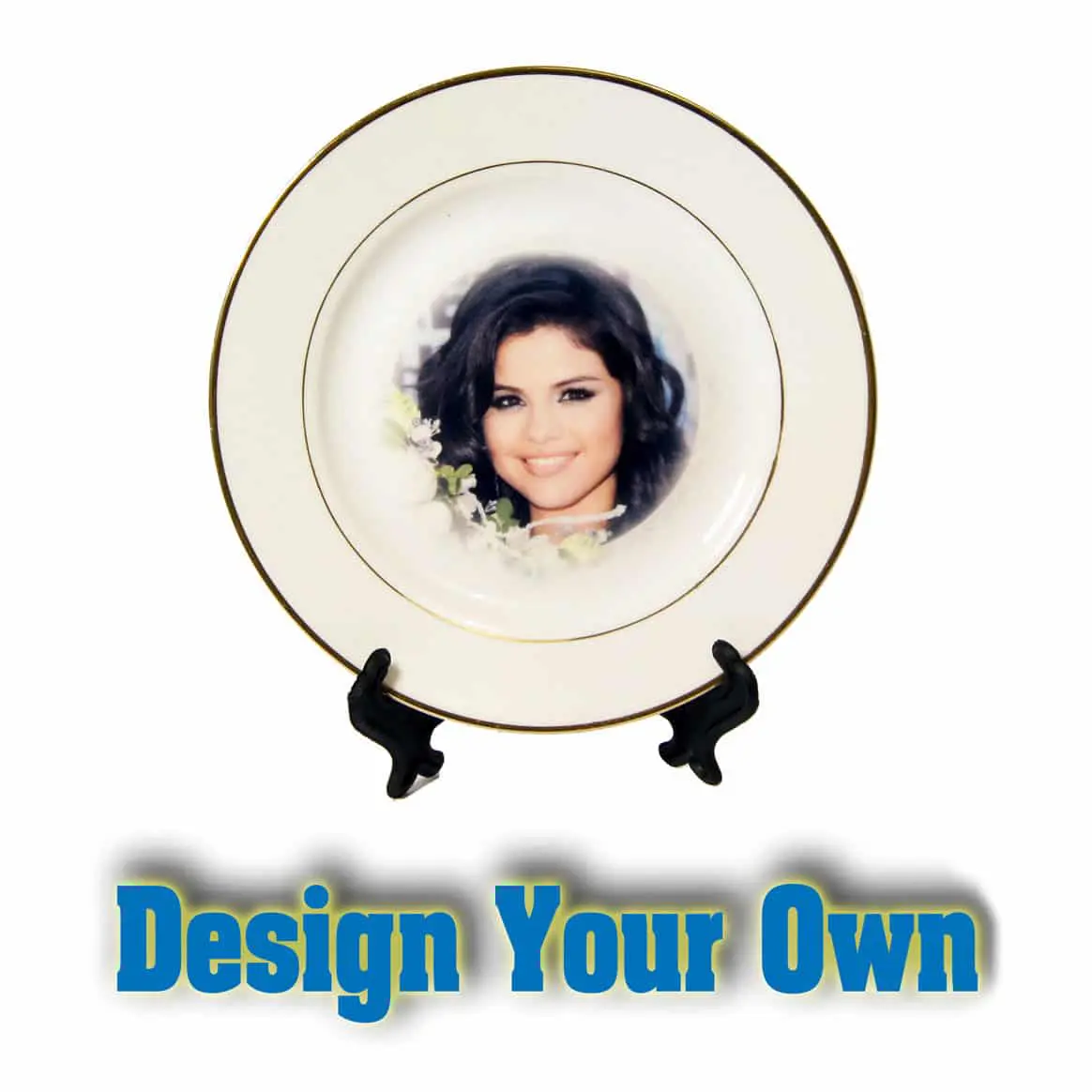Decorative Plate 3 Personalized Decorative Plate. Ceramic Photo Plate