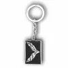 Personalized Corvette Key Chain Gift | Custom Keyring Present | Gifts Engraving