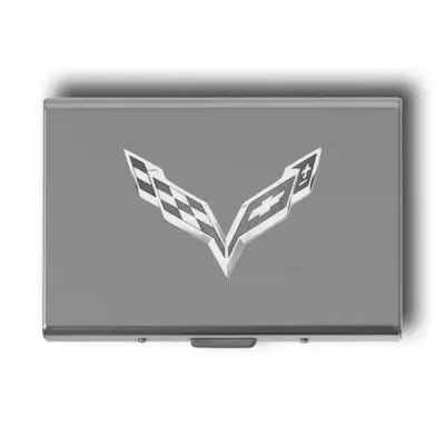 Personalized Corvette Card Holder Gift | Custom Corvette Card Case Present | Gifts Engraving