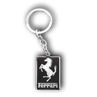 Personalized Ferrari Key Chain Gift | Custom Keyring Present | Gifts Engraving
