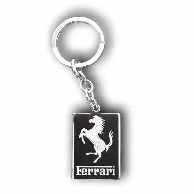 Personalized Ferrari Key Chain Gift | Custom Keyring Present | Gifts Engraving