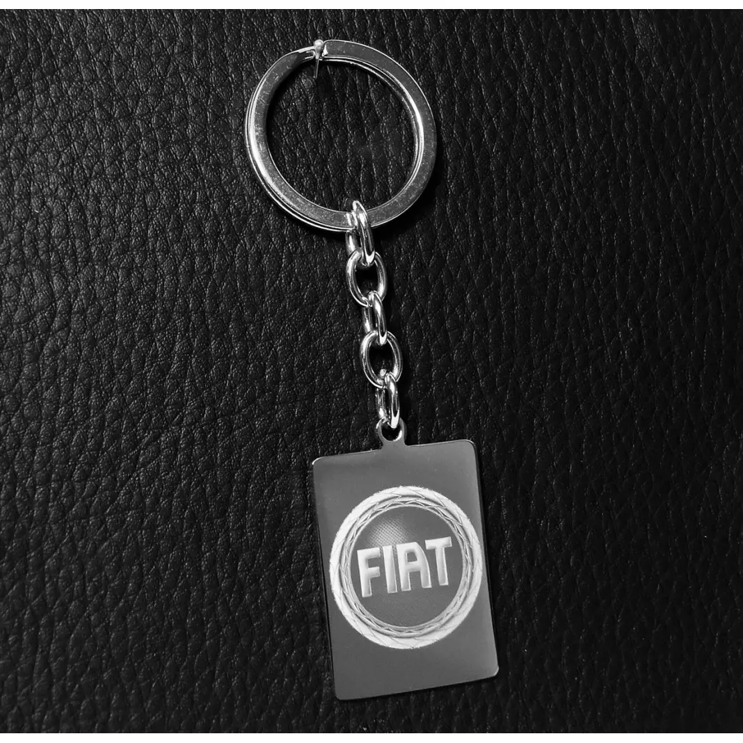 Custom Fiat Key Chain - Image 3