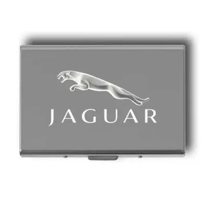 Personalized Jaguar Card Holder Gift | Custom Jaguar Card Case Present | Gifts Engraving