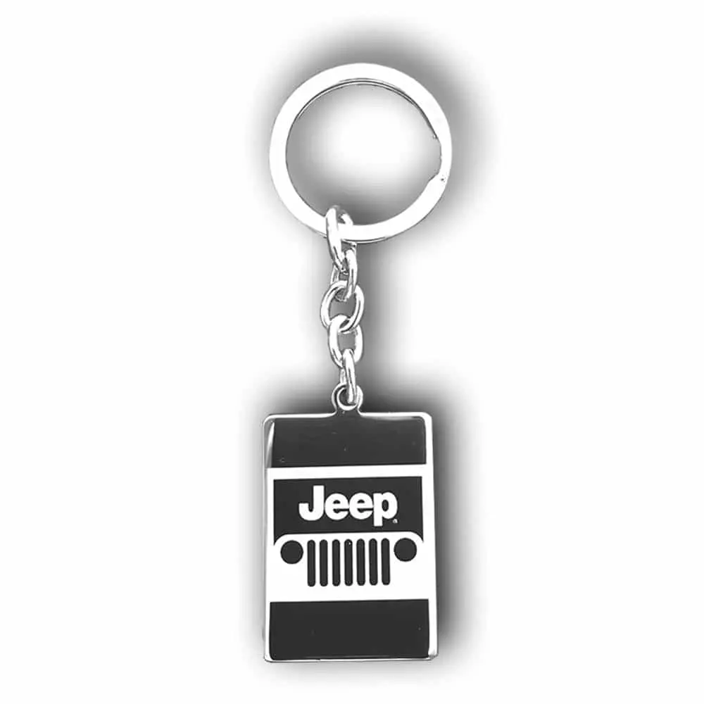 Personalized Jeep Key Chain Gift | Custom Keyring Present | Gifts Engraving