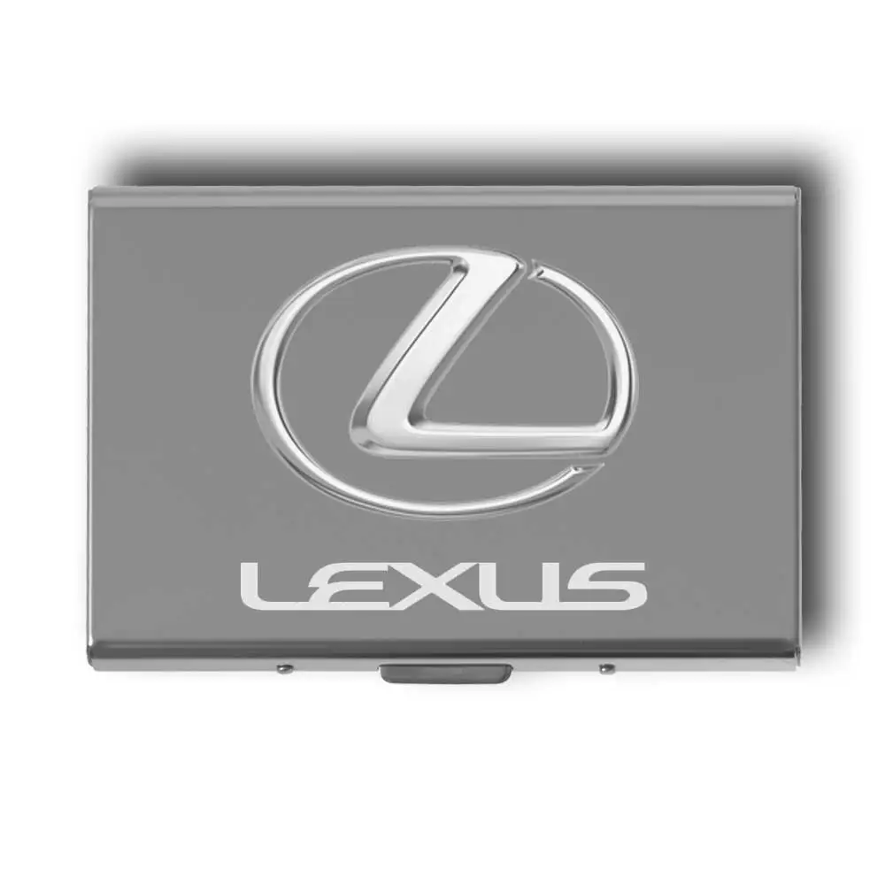 Lexus Card Holder 3 Personalized Lexus Card Holder | Custom Lexus Card Case Present | Gifts Engraving