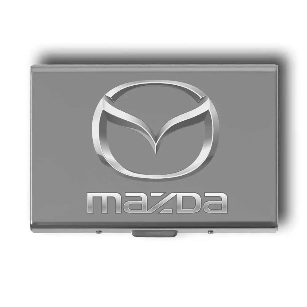 Mazda Card Holder 3 Personalized Mazda Card Holder | Custom Mazda Card Case Present | Gifts Engraving