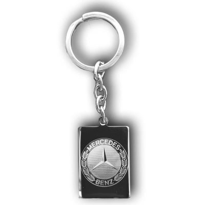 Sterling Silver Mercedes Keyring