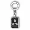 Personalized Mitsubishi Key Chain Gift | Custom Keyring Present | Gifts Engraving