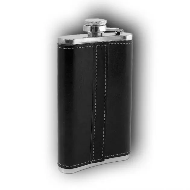 Leatherette Flask 6 OZ M02 - Image 5