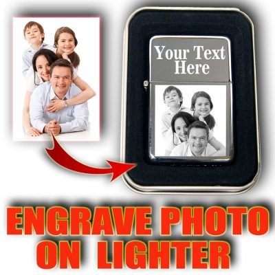 Photo Petrol Lighter Custom Engraved Bundesliga Lighters