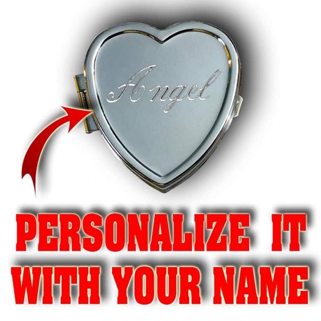 Personalized Pillbox-Heart Shape | Custom Pillbox Gift - Gifts Engraving