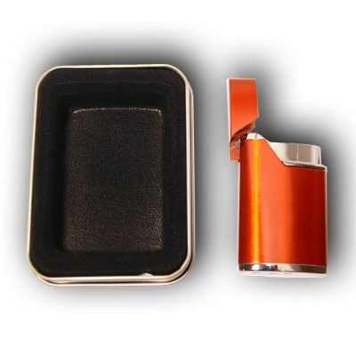 Custom Engraved Gas Lighter Red 2