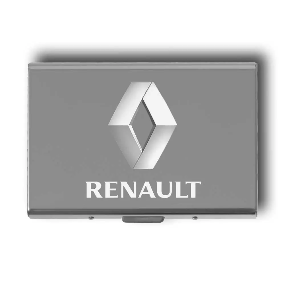 Renault Card Holder 3 Personalized Renault Card Holder | Custom Renault Card Case Present | Gifts Engraving