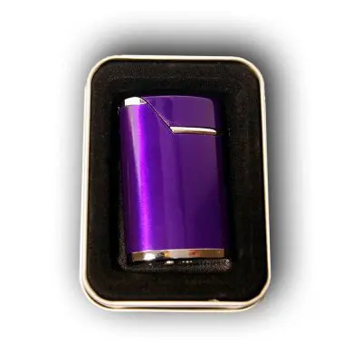 Custom Engraved Gas Lighter Model G001 11 Violet Gaz Lighter Custom Engraved Gas Lighter Model G001