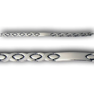 Engraved Metal Bracelet