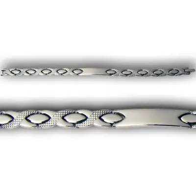 Engraved Metal Bracelet