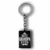 Best Grandpa Ever Keychain 2 Personalized Best Grandpa Ever Key Chain Gift | Custom Keyring Present | Gifts Engraving