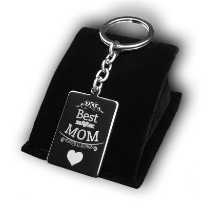 Best Mom 2 Best Mom Keychain