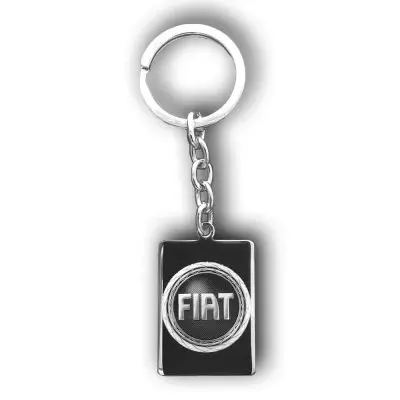 Personalized Fiat Key Chain Gift | Custom Keyring Present | Gifts Engraving