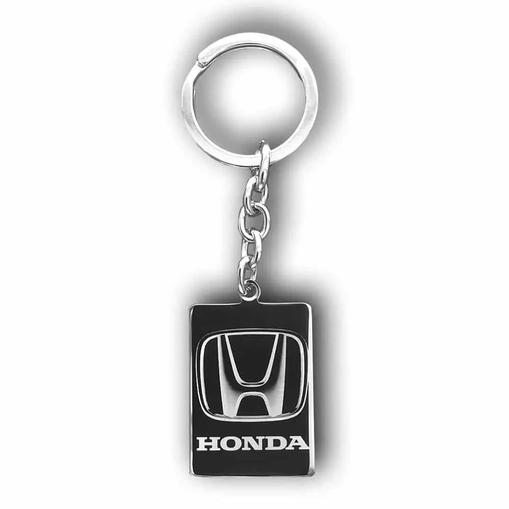Custom Honda Key Chain 3 Personalized Honda Key Chain Gift | Custom Keyring Present | Gifts Engraving