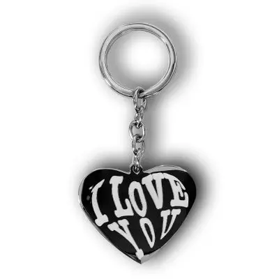 I Love You Keychain