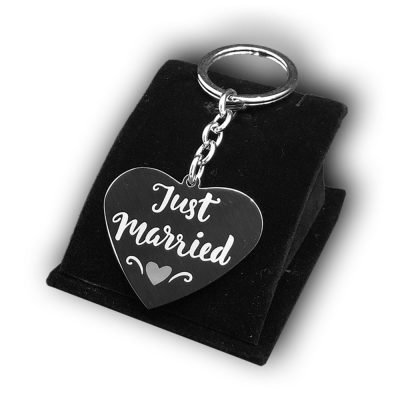 Just Maried 3 Just Married Keychain M2