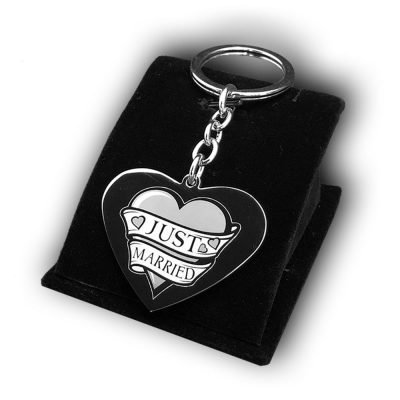 Just Maried 4 Just Married Keyring