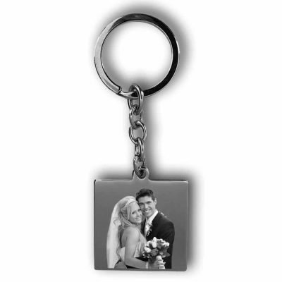 Key Chain Square Face Personalized Key Chain Square Shape