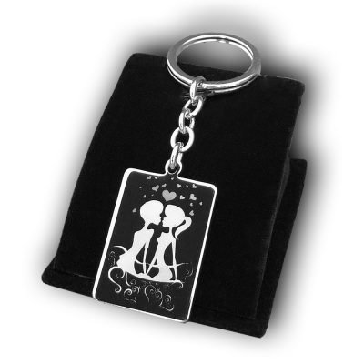 Love Couple 2 Couple In Love Keychain