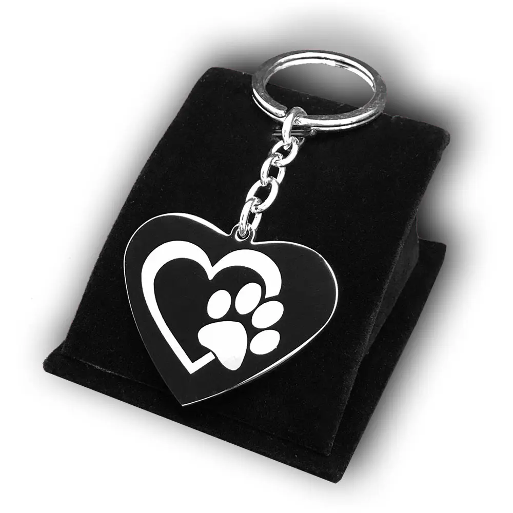 Paw In Heart Keychain 5 Paw In Heart Keychain - Image 3
