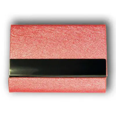 Personalized Pink Double Card Holder Card Case Present