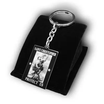 Saint Christopher Keychain 9 Saint Cristopher 3 Saint Christopher Keychain