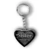Sister Heart Keychain 1 Sister Sister Heart Keychain