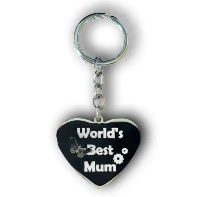 World's Best Mum Keychain M2