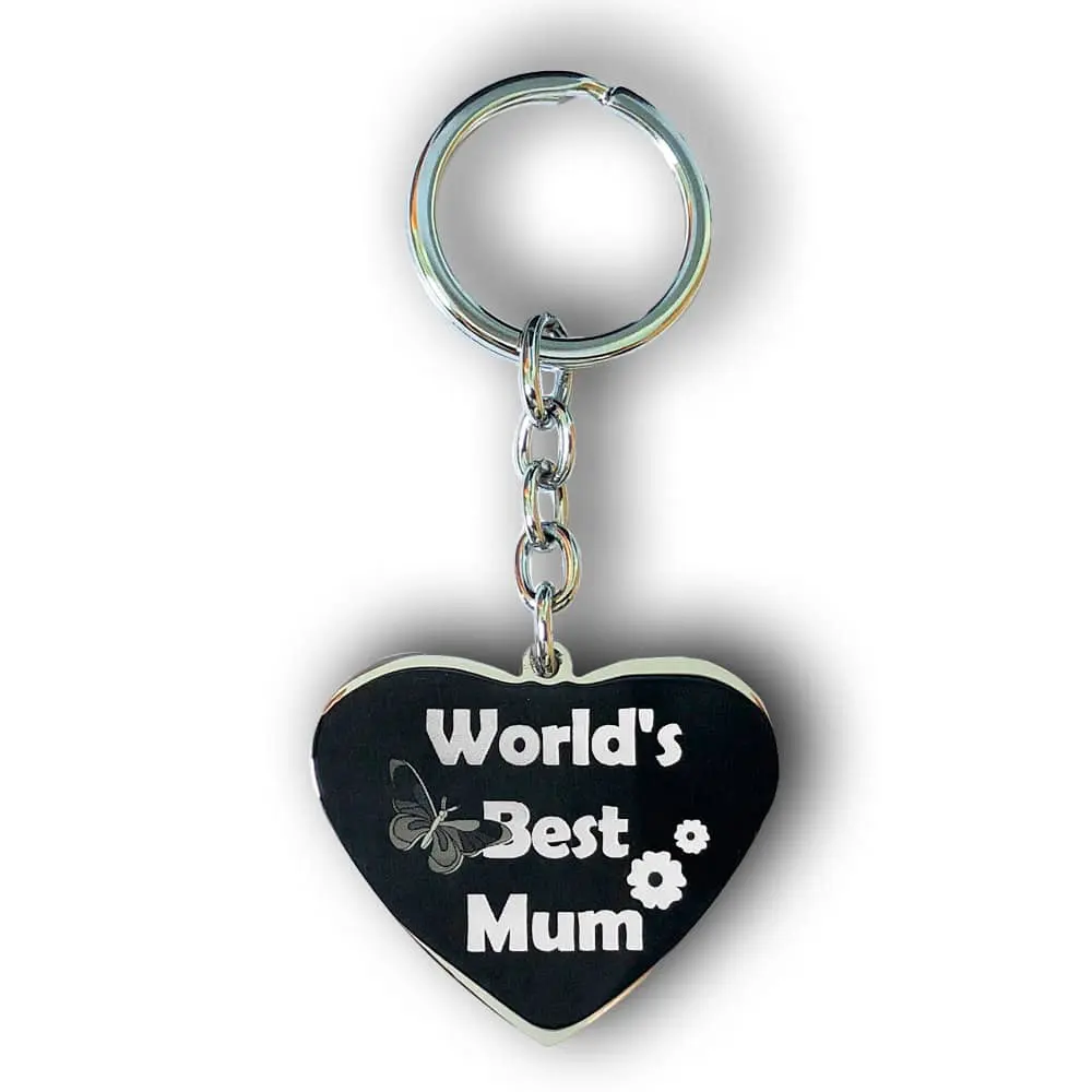 World's Best Mum Keychain M2