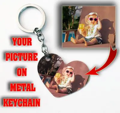 heart key ring Key Chain Heart Shape