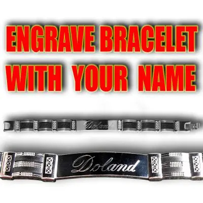 Custom Engraved Bracelet BRY005
