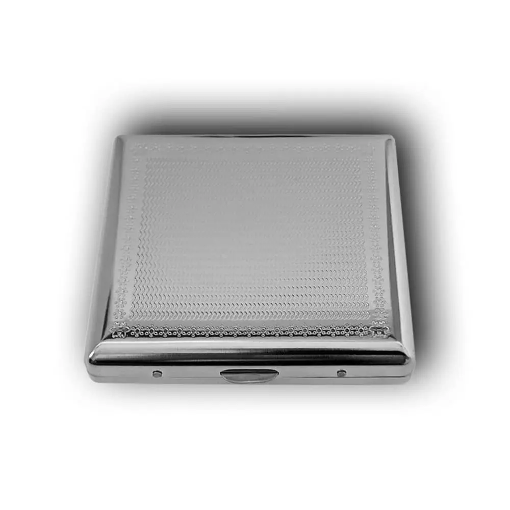 Cigarette Box M04 6 Custom Cigarette Case Back Side