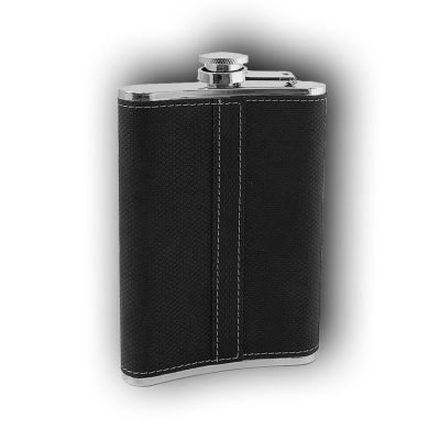 Personalized Bottle M02 2 Leathered Bottle 9 OZ M05