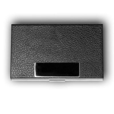 Personalized Leatherette Card Holder Gift | Custom Card Case