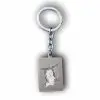 Gemini Keychain 2 Personalized Gemini Keychain Gift Custom Gemini Keyring Present