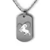 Personalised Aries Dog Tag Horoscope | Custom Aries Dog Tag | Gifts Engraving