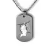 Personalised Gemini Dog Tag Horoscope | Custom Gemini Tag | Gifts Engraving