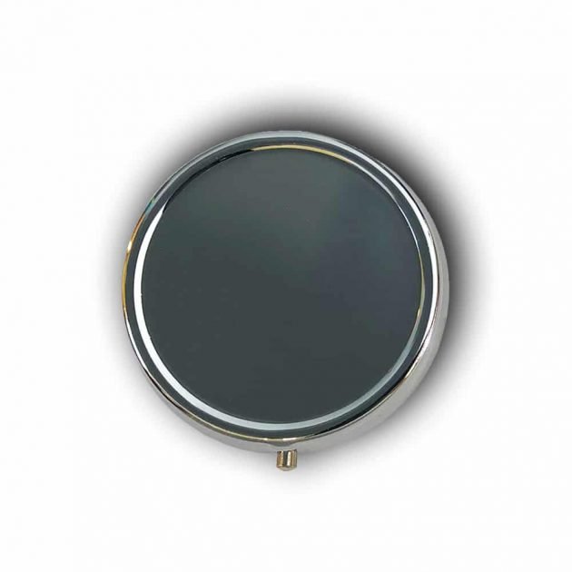 Personalized Pillbox-Circle Custom Pillbox Present Gifts Engraving