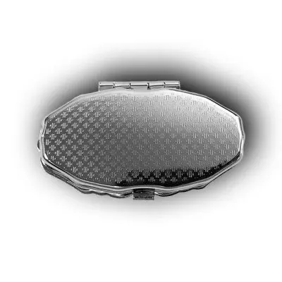 Pill Box Oval Back Pillbox-Oval