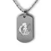 Aquarius Dog Tag 1 Personalised Aquarius Dog Tag Horoscope | Aquarius Dog Tag | Gifts Engraving