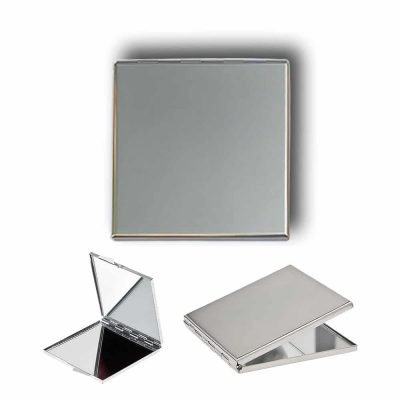 Custom Square Makeup Mirror Gift | Plain Square Mirror | Gifts Engraving