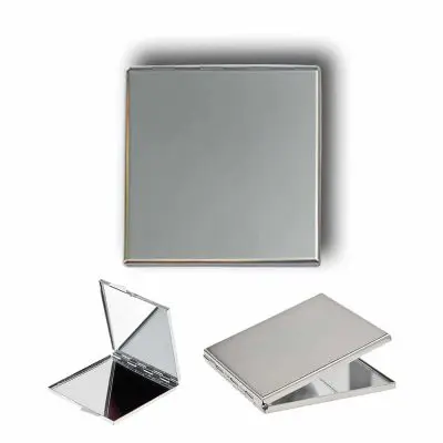 Custom Square Makeup Mirror Gift | Plain Square Mirror | Gifts Engraving